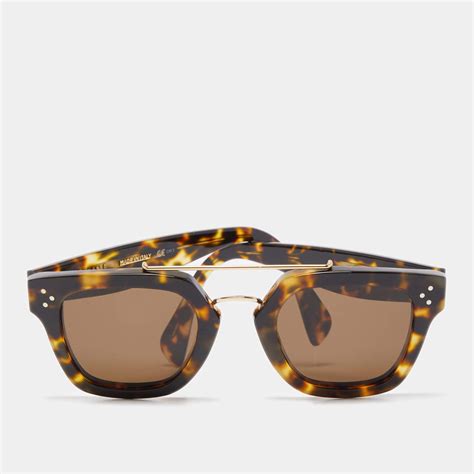 celine catherine sunglasses tortoise|Celine sunglasses pouch brown.